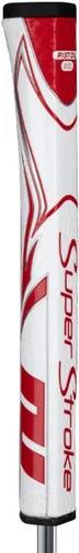 Miniatura 20 de SuperStroke Zenergy Pistol Golf Putter Grip Blanco/Plata