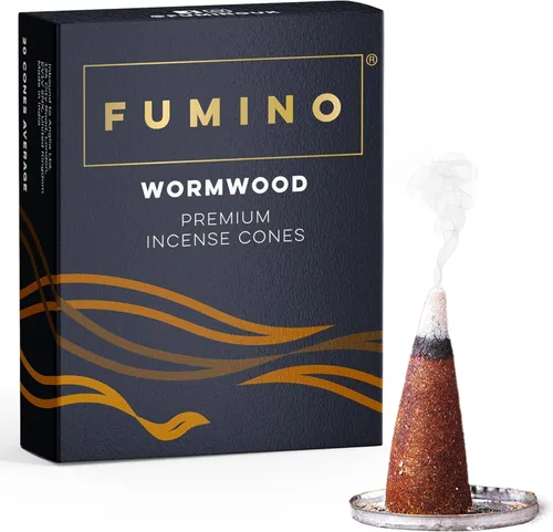 Miniatura 20 de Fumino® Conos de incienso fresco Autumn Breeze 20 por caja, fragancia Masala Agarbatti Joss para relajación y meditación, decoración del hogar
