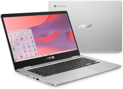 ASUS ChromeBook/SILVER/14.0 FHD no táctil/N4020/4GB/Intel UMA/64GB/Chrome