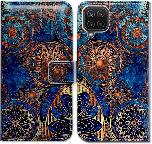 Miniatura 18 de Bcov Funda para Galaxy A12, colibrí en flores pájaro de cuero con tapa para teléfono con ranura para tarjeta soporte para Samsung Galaxy A12 2021