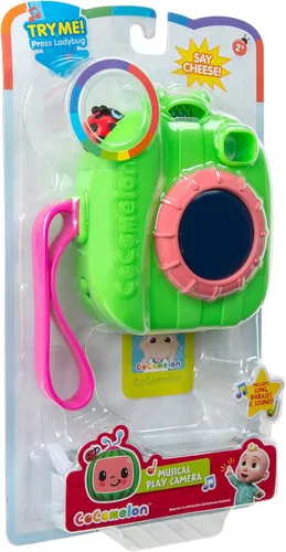 Miniatura 3 de CoComelon Cámara de juego musical - Cuenta con la foto de JJ, cámara musical, iluminada, juguetes para niños, niños pequeños y preescolares