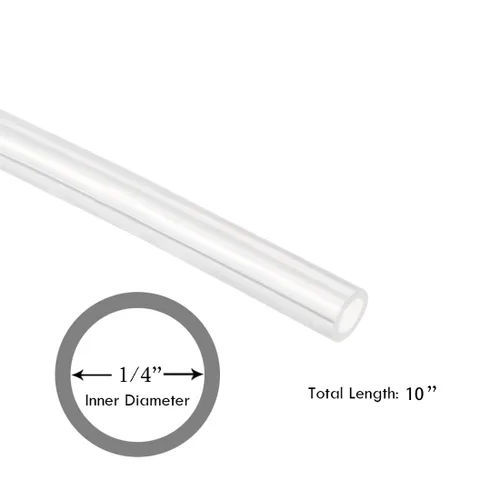 Miniatura 3 de Tubo de silicona de grado alimenticio de alta temperatura para elaboración de vino casero, 10 pies, DI de 1/4 pulgada x DE de 3/8 pulgada