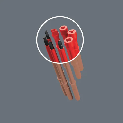 Miniatura 7 de WERA 05136027001 Kraftform Kompakt VDE 17 Extra Slim 1, 16 Piezas