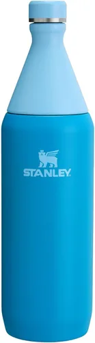 Miniatura 14 de Stanley All Day - Botella delgada de 20 onzas, tapa giratoria con sello a prueba de fugas, diseño delgado para viajes y gimnasio, acero inoxidable