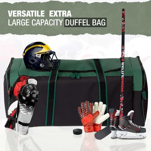 Miniatura 6 de Jetstream Bolsa de viaje resistente con múltiples bolsillos y duradera, para gimnasio, para viajes, talla única