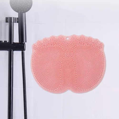Miniatura 7 de 1 cojín de masaje de pies antideslizante para ducha, tapete antideslizante para la espalda, cepillo para la ducha, masajeador de pies, tapete