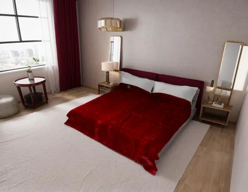 Manta Burdeos Tamaño Twin Color Rojo Manta de Visón Coreano de Terciopelo Piel Sintética Suave Gruesa Pesada Felpa Reversible Consoladores de Cama