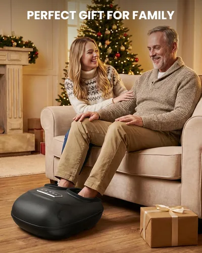 Miniatura 8 de CILI Masajeador de Pies con Calor, Máquina de Masaje Shiatsu para Pies 2025 para Alivio del Dolor de Fascitis Plantar y Neuropatía, Masajeador