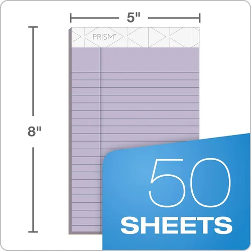 Miniatura 27 de Tops Prism Plus - Bloc legal de 5 x 8 pulgadas, perforado, gris, regla estrecha, 50 hojas por bloc de escritura, paquete de 12 (63060)