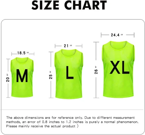 Miniatura 5 de Antoyo Camiseta de baloncesto, Pinnies para adultos, chaleco de entrenamiento de fútbol para niños
