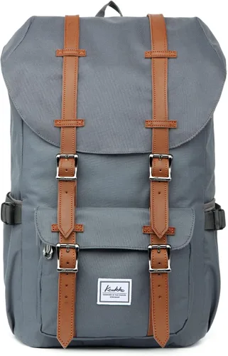 Miniatura 11 de Mochila para laptop Kaukko, senderismo y campamentos, mochila universitaria grande casual, mochila de hombro con capacidad para una laptop y Nailon