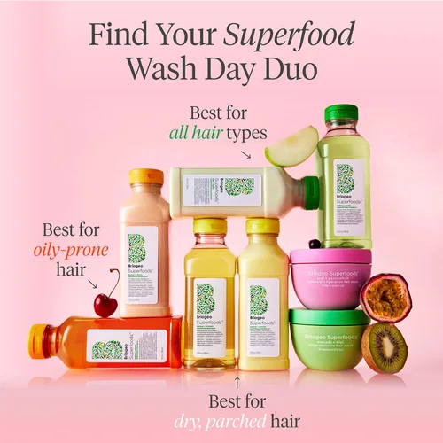 Miniatura 9 de Briogeo Superfoods Acai + Passionfruit - Mascarilla ligera de hidratación para el cabello Tratamiento acondicionador profundo sin proteínas