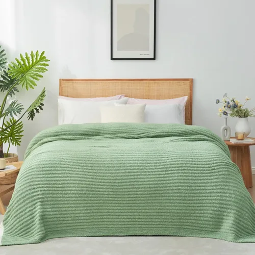 Miniatura 30 de Snuggle Sac Manta de flores de primavera para sofá, de microfibra mullida y cálida para invierno, manta floral de margaritas, lindas mantas