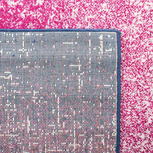 Miniatura 7 de SAFAVIEH Madison Collection - Alfombra de pasillo, 2 pies 3 pulgadas x 8 pies, color fucsia y azul marino, diseño de rayas bohemio, no desprende