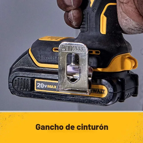 Miniatura 5 de DEWALT Destornillador de impacto ATOMIC 20V MAX*, inalámbrico, compacto, 1/4 pulgadas, solo herramienta (DCF809B)