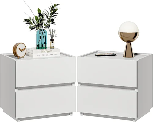 Miniatura 7 de furtble Cómoda apilable de 2 cajones, cubo de almacenamiento multiusos para dormitorio, armario de almacenamiento de estilo rústico para entrada
