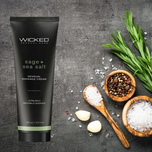 Miniatura 3 de Wicked Sage+Crema de masaje de sal marina 4oz