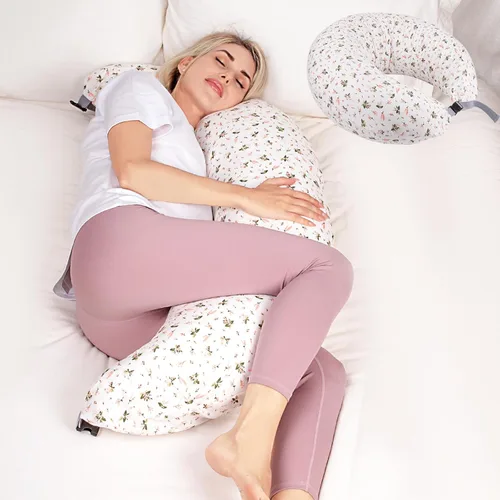 Miniatura 7 de Almohada de Lactancia de Chilling Home para Amamantar, Almohada de Lactancia para Recién Nacido, Accesorios Esenciales para Embotellar y Amamantar