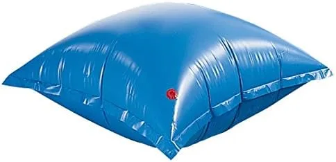 Miniatura 2 de Almohadas de aire para piscinas Material de vinilo resistente azul de 18 Ga. Coloca la almohada de aire debajo de la cubierta de invierno