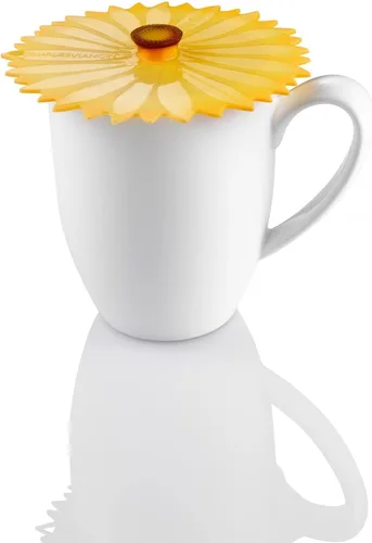 Miniatura 6 de Charles Viancin - Tapa de silicona de girasol para almacenamiento de alimentos y cocinar - 6 pulgadas - Sellado hermético en cualquier superficie