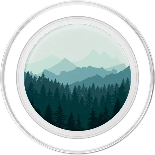 Miniatura 2 de Mountains Pine Trees PopSockets Swappable PopGrip