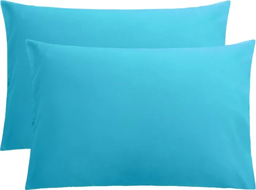 Miniatura 33 de FLXXIE Juego de 2 fundas de almohada de microfibra tamaño Queen, fundas de almohada suaves con cierre de sobre, fundas de almohada resistentes a