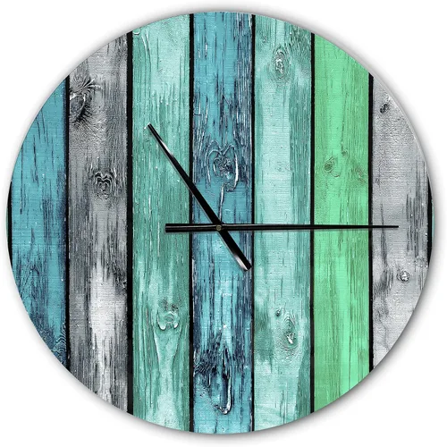 Miniatura 25 de DesignQ Reloj de pared con diseño de vaca y vida campestre para el hogar, dormitorio, baño, oficina, sala de estar