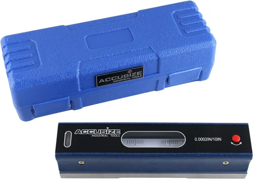 Miniatura 3 de Accusize Industrial Tools Nivel de precisión maestro de 6 pulgadas en caja ajustada, precisión 0.0002''/10'', S908-C684