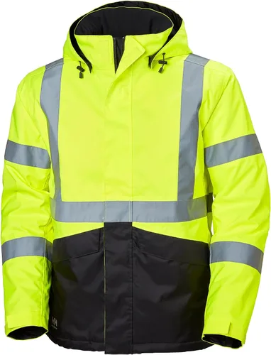 Miniatura 4 de Helly-Hansen Alta Hi-Vis - Chaqueta de trabajo impermeable - Equipo reflectante ANSI/ISEA Clase 3 - Equipo de lluvia aislado