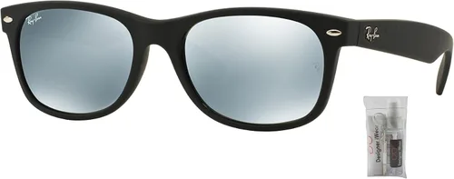 Miniatura 2 de Ray-Ban RB2132 NEW WAYFARER - Gafas de sol para hombres y mujeres paquete con kit de cuidado de gafas de cortesía de diseñador iWear