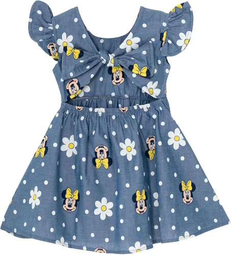 Miniatura 9 de Disney Vestido de falda con carril floral chambray para recién nacido hasta niños grandes (0-3 meses - 14-16)