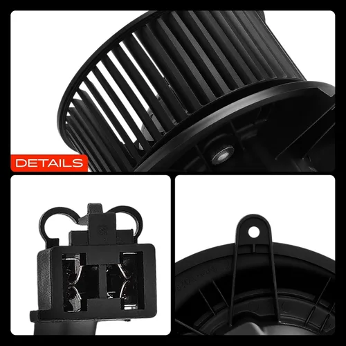 Miniatura 9 de A-Premium Motor de soplador de calefactor delantero HVAC compatible con Jeep WK Grand Cherokee 2005-2010, XK Commander 2006-2010