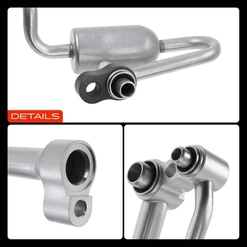 Miniatura 9 de A-Premium Manguera de succión y manguera de descarga para A/C compatible con Ford Fusion 2010-2012 y Mercury Milan 2010-2011, 2.5L