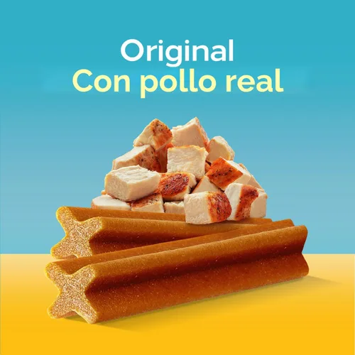 Miniatura 4 de Pedigree Dentastix - Golosinas para perros de raza pequeña y de juguete, originales con pollo real, bolsa de 1.63 libras (108 golosinas)