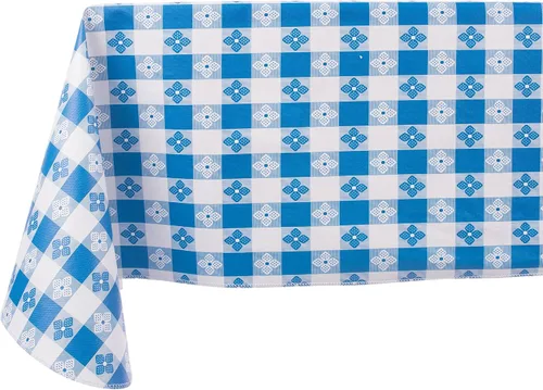 Miniatura 9 de Yourtablecloth - Mantel de vinilo a cuadros, con parte trasera de franela, para restaurantes, picnics, bistró, comedor interior y exterior Borgoña