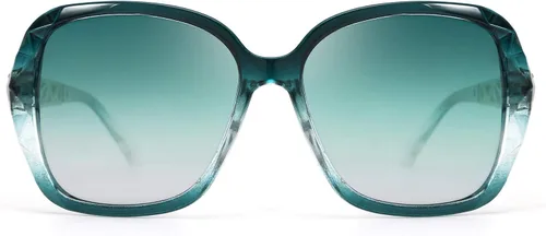 Miniatura 15 de FEISEDY - gafas de sol polarizadas para mujer, marco compuesto brillante B2289