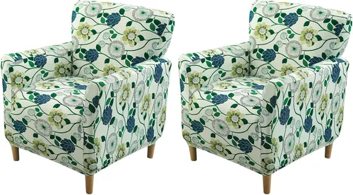 Miniatura 30 de FUANGUI Funda para Sillón de Banquete con Brazos Fundas para Sillas Elásticas Funda para Sillón Club Funda Suave para Sillón Sofá Cubiertas 03