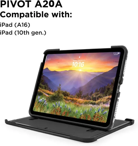 Miniatura 2 de PIVOT A20A Atlas - Funda resistente para iPad, grado militar, compatible con iPad Air de 11 pulgadas (M2, M3, M4), Air (4ª a 5ª generación), Pro
