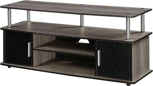 Miniatura 5 de Convenience Concepts Designs2Go Monterey - Mueble para TV, Madera, Gris(Weathered Gray)