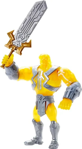Miniatura 5 de Masters of the Universe and He-Man - Figura grande de He-Man con accesorio inspirado en la serie animada Motu Netflix, juguete coleccionable de 8.5