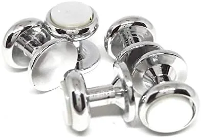 Miniatura 2 de Menz Jewelry Accs Precio directo de los fabricantes de la camisa del esmoquin de la madre de la perla genuina, Metal