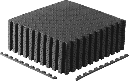 Miniatura 31 de CAP Puzzle Exercise Mats 1/2” Thick EVA Interlocking Foam Tiles for Home Gym Flooring Multiple Options