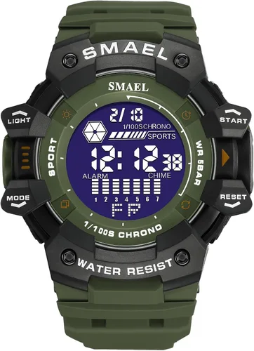 Miniatura 9 de SMAEL 8050 Digital Watch for Men Modern Style and Multifunctional Features Wirst Watch for Men's Fashion and Functionality