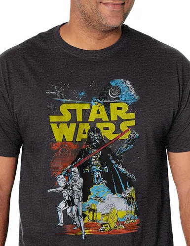 Miniatura 3 de STAR WARS Young Men's Rebel Classic Graphic T-Shirt