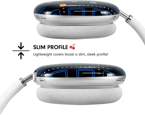 Miniatura 5 de Sonix Funda Protectora para Auriculares AirPods Max - Elegantes Cubiertas de Orejas de Carcasa Dura de TPU PAC-Man