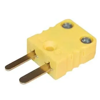 Miniatura 3 de Digi-Sense Conector macho de termopar tipo J miniatura, 2 pines