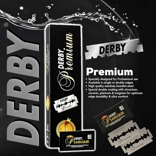 Miniatura 2 de Derby Cuchillas de afeitar premium de doble filo, 100