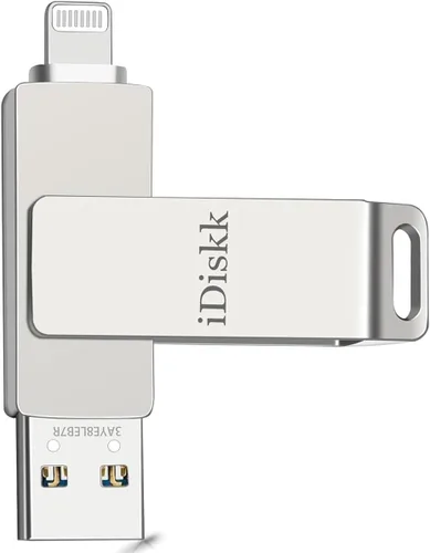 Miniatura 11 de App-le Certificado Mfi 128GB iDiskk iPhone Flash Drive, para Fotos y Videos, Stick de Fotos, Flash Drive para iPad, Almacenamiento USB para iPhone
