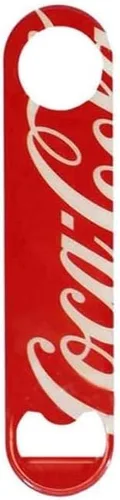 Miniatura 2 de Tablecraft Coca-Cola Vintage Logo "Beach" Abrebotellas Plano, Rojo