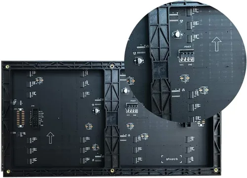 Miniatura 4 de Píxeles echada 0.197 in, panel de módulo de matriz LED interior P5, a todo color, SMD2121, 64x32 puntos, 12.598x6.299 in